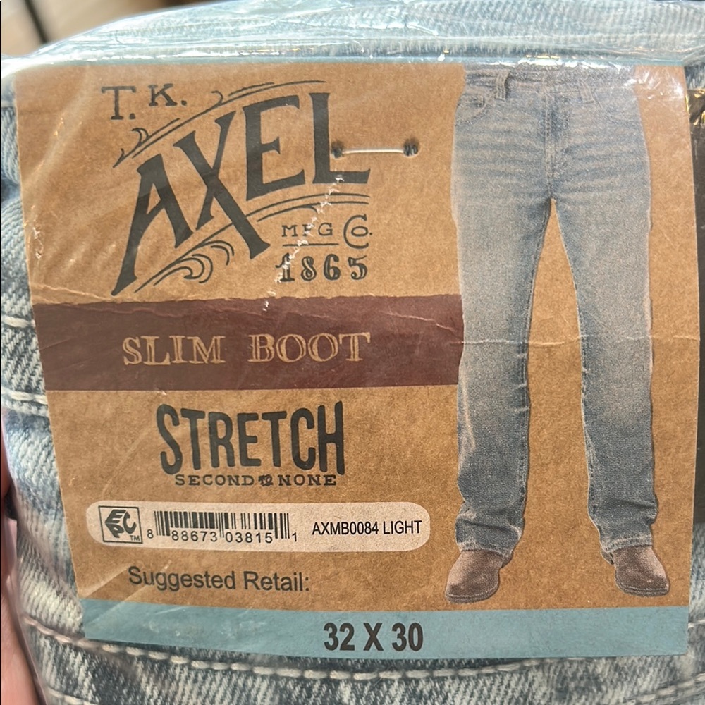 Axel Light Bootcut Jeans Stretch